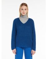 Max Mara - Maglia in filato mohair WASER bluette unito