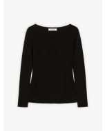 Max Mara - Maglia femminile in filato di viscosa e lurex ONDINA nero