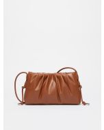 Max Mara - Borsa a tracolla CLAVA cuoio