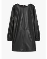 Max Mara - Abito in jersey spalmato PEPE nero