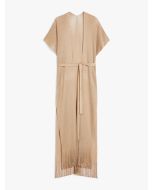 Max Mara - Gilet in maglia di viscosa e lurex ZARELIA rosa antico
