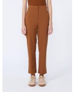Max Mara - Pantalone in nylon QUIRINO cuoio