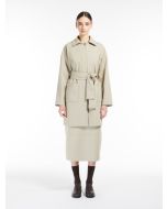 Max Mara - Impermeabile in tessuto tecnico LODI sabbia