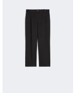 Max Mara - Pantalone capri in cotone stretch nero