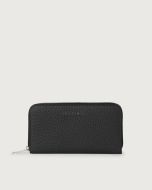 Orciani 20W-SD0047--_SOF-NER Portafoglio Zip Around Soft in pelle nero