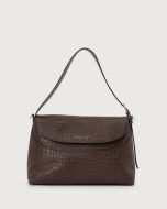 Orciani 24W-B02176_CCN-TMO Borsa a spalla Nana Cocco in nappa stampata t. moro