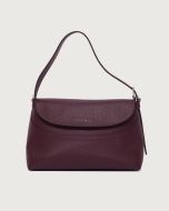 Orciani 24W-B02176--_SOF-CHI Borsa a spalla Nana Soft in pelle martellata con tracolla chianti