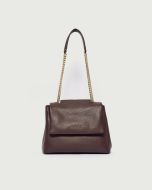 Orciani 25W-BC1999--_SSE-CAF Borsa Sveva Sense Small a spalla in pelle martellata caffè