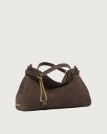 Orciani - Borsa Virgo Nabucco Midi a mano in pelle nabuk t. moro