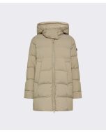 Peuterey - Piumino con cappuccio in contrasto materiale UNIX ML BMAT sesamo