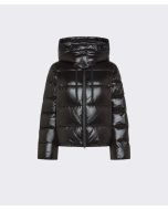 Peuterey - Puffer jacket in nylon lucente KENID LKS GRS 01 nero