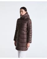 Peuterey - Piumino lungo con trapunta sagomata FORTEX MQN chicory coffee