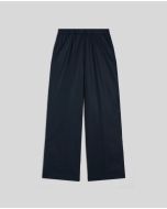 Aspesi - Pantalone in popeline di cotone blu navy