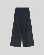 Aspesi - Pantalone wide leg in denim denim