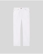 Aspesi 0179 L054 10072 Pantalone in denim bianco