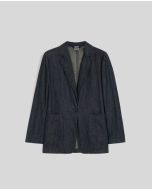 Aspesi - Giacca monopetto in denim denim