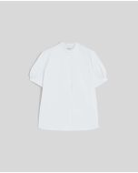 Aspesi - Camicia a maniche corte in popeline bianco