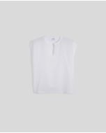 Aspesi - Top in crepe de chine di seta naturale