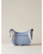 Borbonese 934107I15J05 Luna Bag Small topaz light grey
