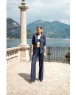 Clips - Pantalone denim blu notte
