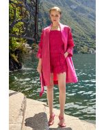 Clips - Short in pizzo fuxia