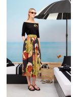 Clips More - Gonna foglie nero