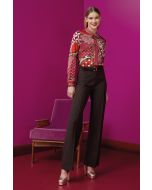 Clips More - Camicia stampa foulard fantasia
