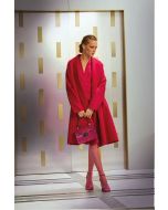 Clips T9226787075 Cappotto tessuto Double Rosso