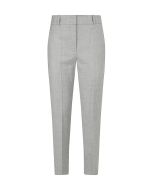 Eleventy Milano - Pantalone slim lana poliammide lurex grigio chiaro melange