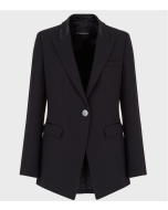 Emporio Armani 9NG19T920061999 Blazer in tecno crepe cady