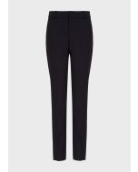 Emporio Armani ANP08TA20061926 Pantaloni sigaretta in tecno cady crepe con piega