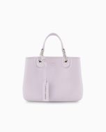 Emporio Armani - Shopper piccola MyEA stampa cervo rosa