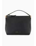 Emporio Armani Y3E247YZA6D180001 Borsa a mano grande in pelle liscia nero