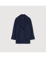 Fabiana Filippi - Peacoat in cashmere lana, notte