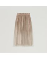 Fabiana Filippi - Gonna in tulle, grigio nebbia