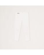 Fabiana Filippi PAD270W768-0000-A919-21 Pantalone deruta in cotone, bianco