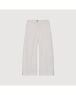 Fabiana Filippi - Pantalone cropped in cotone, rafia