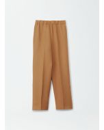 Fabiana Filippi PAD274F255D5440000_1255 Pantalone jogging in fluido di lino e viscosa, deserto