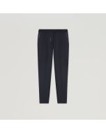 Fabiana Filippi PADP02W361-0000-X804-5131P Pantalone Gubbio in flanella, blu inchiostro