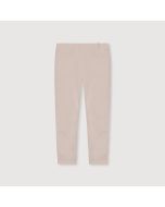 Fabiana Filippi - Pantalone Montefalco in gabardine, cipria