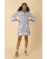 Hale Bob - Abito Kathryn in jersey navy