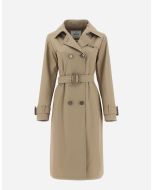 Herno IM000158D13218_2000 Trench in delon e monogram sabbia