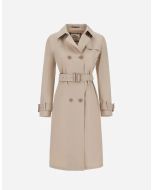 Herno - Trench in delon e monogram chantilly