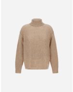 Herno - Maglione in bright wool blend chantilly