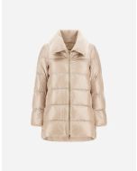 Herno - A-Shape in nylon ultralight e lady alternative fur chantilly