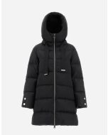 Herno - A-shape in raso nero