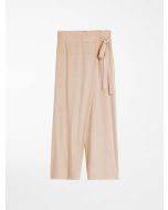 Max Mara 3786101606001 Pantaloni effetto dainetto EBANO beige 