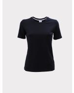 Max Mara 3971011606004 T-Shirt in cotone VAGARE nero