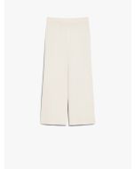 Max Mara - Pantalone crop in viscosa crêpe GREMBO beige