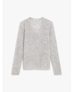 Max Mara - Maglia in filato di mohair FRESIS grigio chiaro